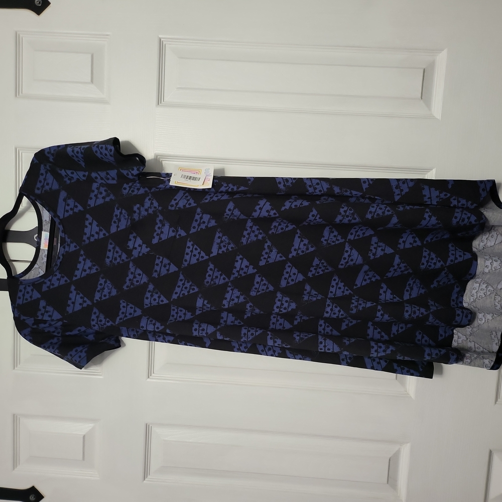 🔥3/$20🔥Black & Blue Carly Dress